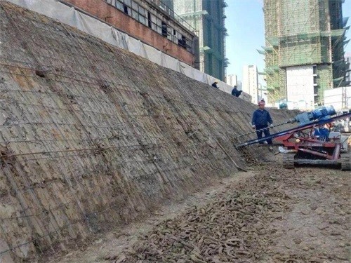 宁河建筑边坡支护